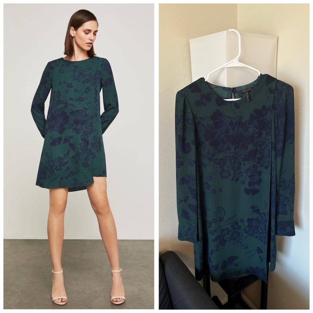 SOLD BCBGMaxAzria Green Mini Dress
